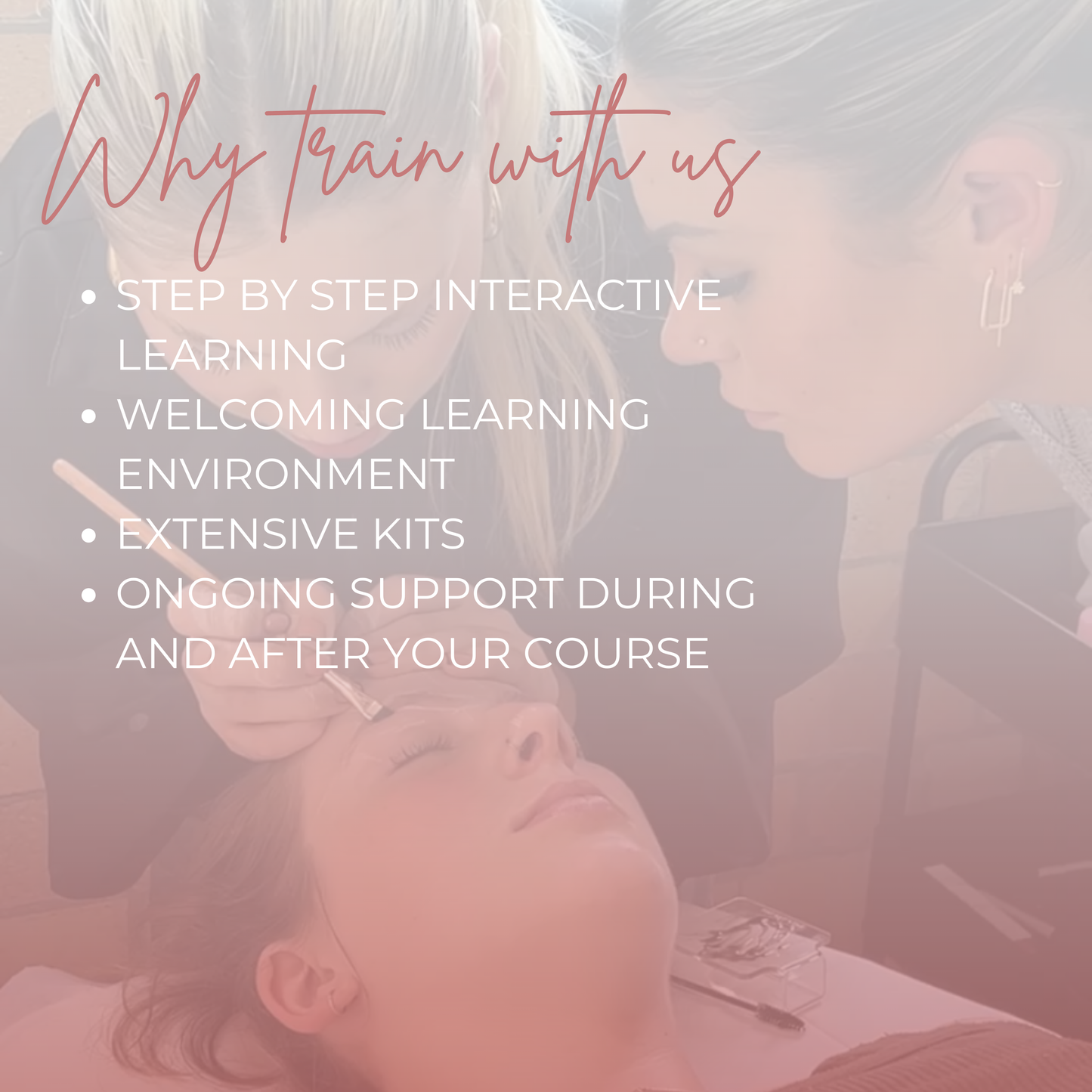 BRISBANE: Ultimate Brow Course: Brow waxing, Tinting, Lamination and Threading